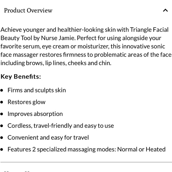 Nurse Jamie Triangle Facial Beauty Tool (1 piece) - Picture 4 of 5